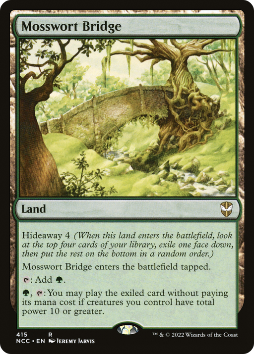 Mosswort Bridge (NCC-415) [New Capenna Commander] MTG Single Wizards of the Coast