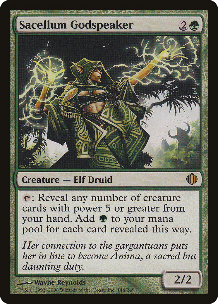 Sacellum Godspeaker (ALA-146) [Shards of Alara] Foil MTG Single Wizards of the Coast