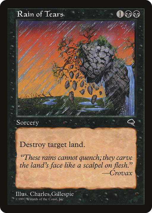 Rain of Tears (TMP-149) [Tempest] MTG Single Wizards of the Coast