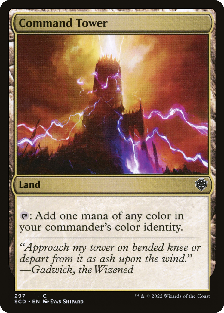 Command Tower (SCD-297) [Starter Commander Decks] MTG Single Wizards of the Coast