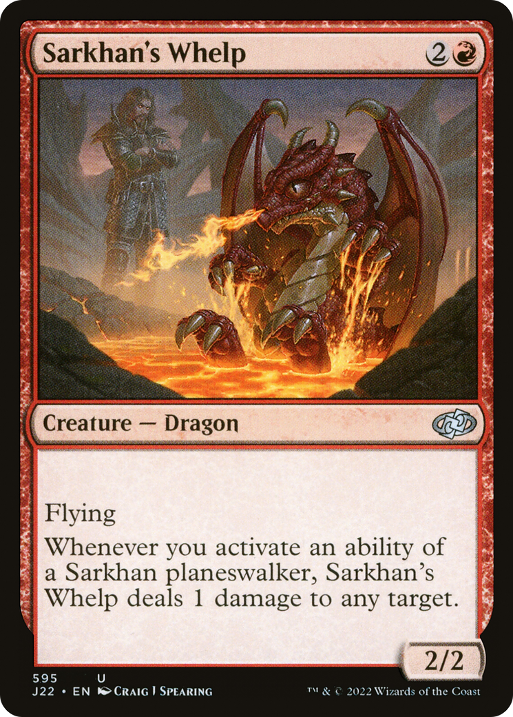 Sarkhan's Whelp (J22-595) [Jumpstart 2022] MTG Single Wizards of the Coast