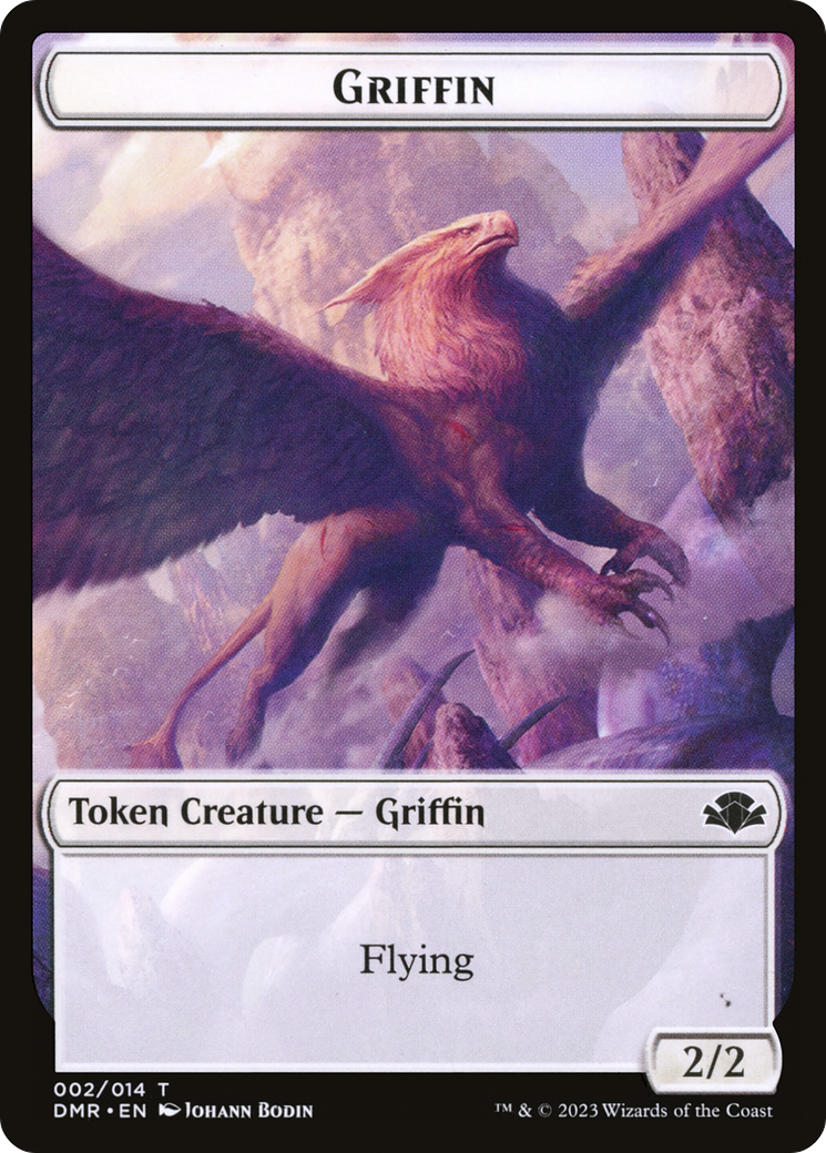 Griffin (TDMR-002) [Tokens] Dominaria Remastered Tokens MTG Single Wizards of the Coast