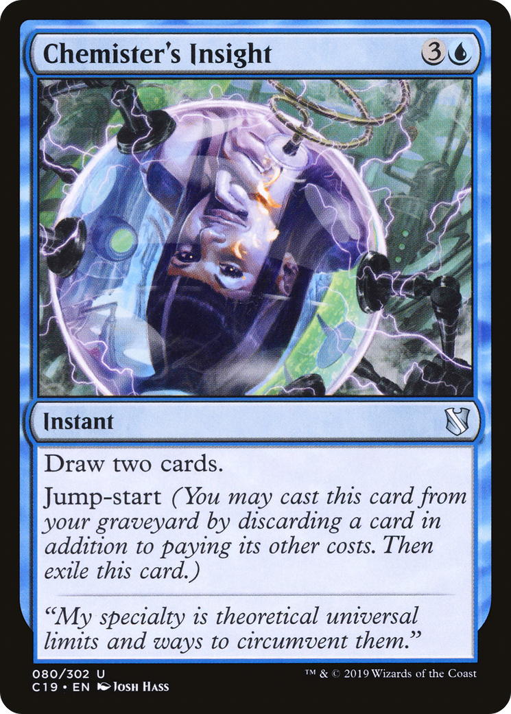 Chemister's Insight (C19-080) [Commander 2019] MTG Single Wizards of the Coast