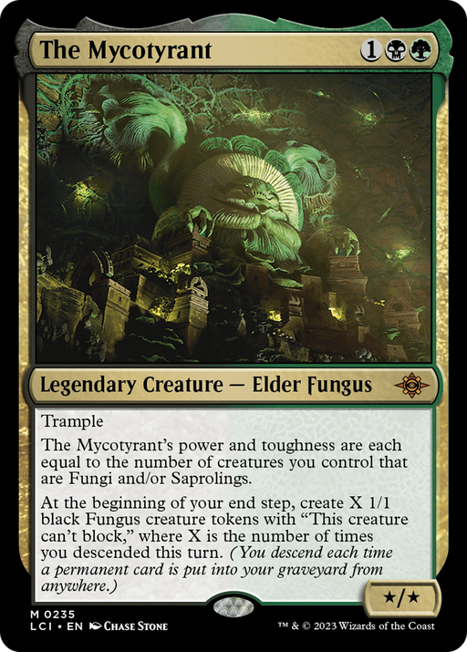 The Mycotyrant (LCI-235) [The Lost Caverns of Ixalan] MTG Single Wizards of the Coast