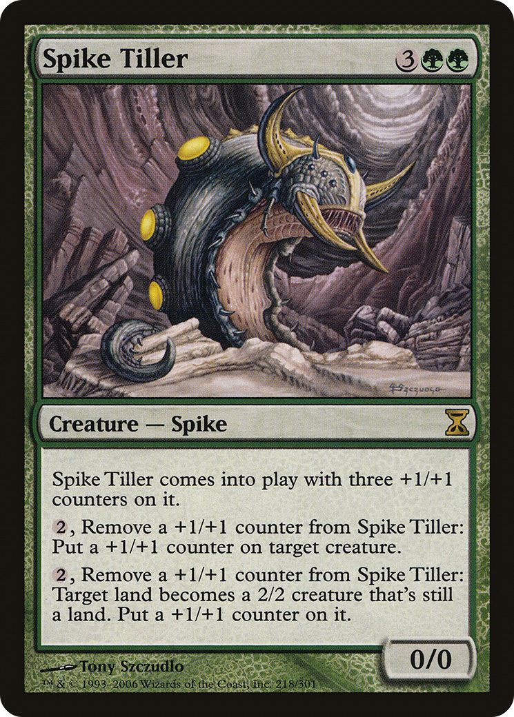 Spike Tiller (TSP-218) [Time Spiral] Foil MTG Single Wizards of the Coast