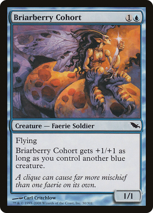 Briarberry Cohort (SHM-030) [Shadowmoor] Foil MTG Single Wizards of the Coast
