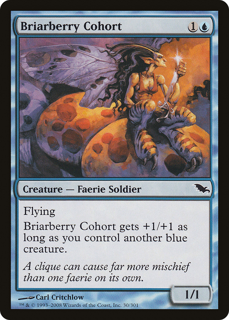 Briarberry Cohort (SHM-030) [Shadowmoor] MTG Single Wizards of the Coast
