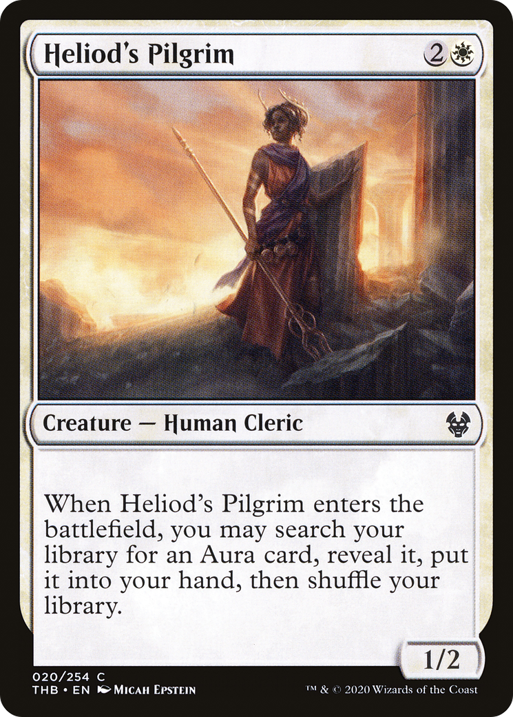 Heliod's Pilgrim (THB-020) [Theros Beyond Death] MTG Single Wizards of the Coast