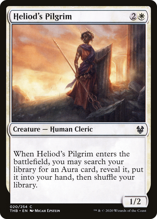 Heliod's Pilgrim (THB-020) [Theros Beyond Death] Foil MTG Single Wizards of the Coast