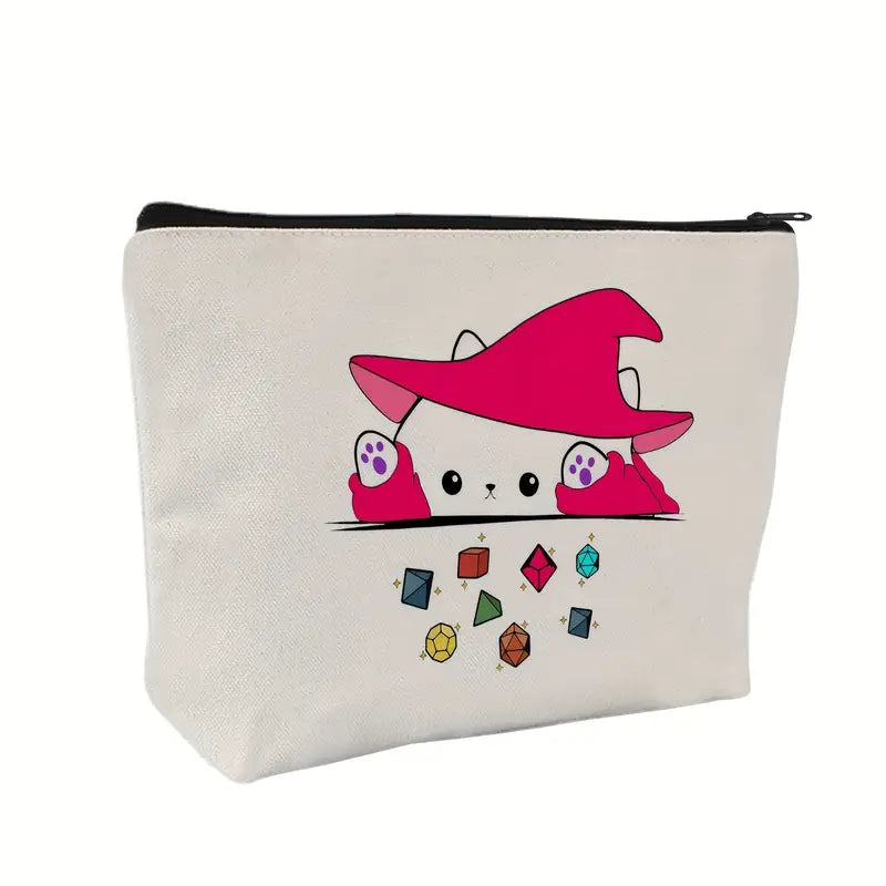 Cat the Wizard - Dice Bag Stickers, Pins & Patches Taps Imports