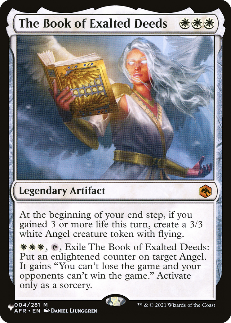 The Book of Exalted Deeds (LIST-004) [Mystery Booster] The List MTG Single Wizards of the Coast