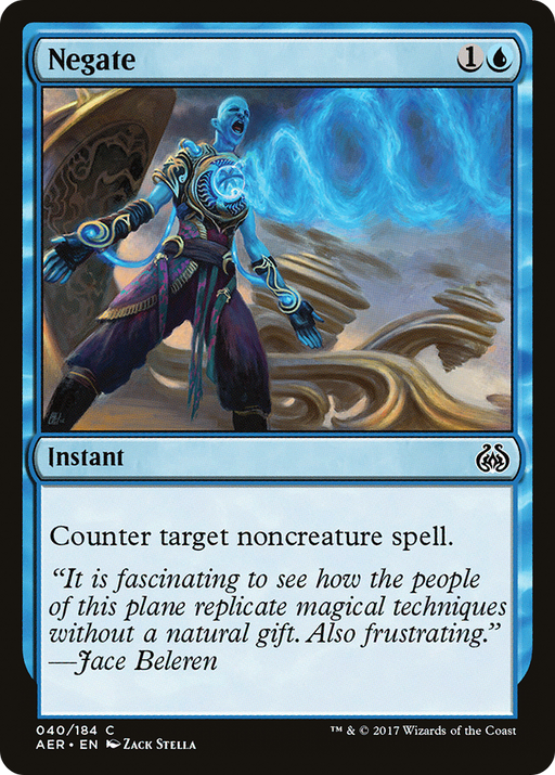 Negate (AER-040) [Aether Revolt] MTG Single Wizards of the Coast