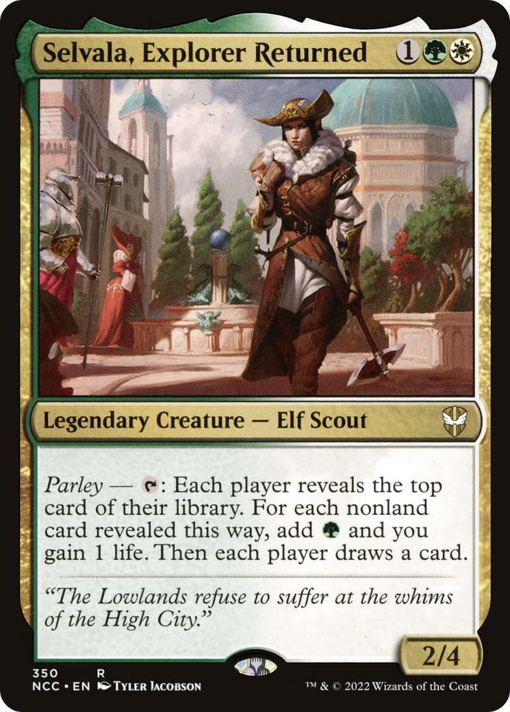 Selvala, Explorer Returned (NCC-350) [New Capenna Commander] MTG Single Wizards of the Coast