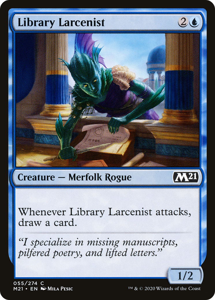Library Larcenist (M21-055) [Core Set 2021] MTG Single Wizards of the Coast