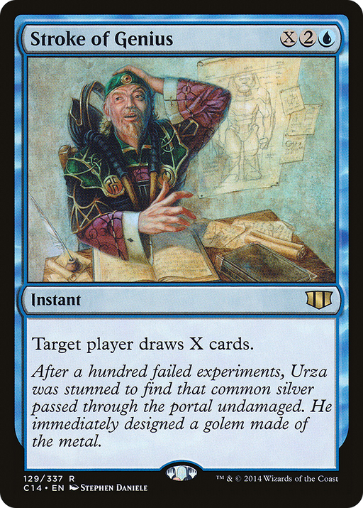 Stroke of Genius (C14-129) [Commander 2014] MTG Single Wizards of the Coast