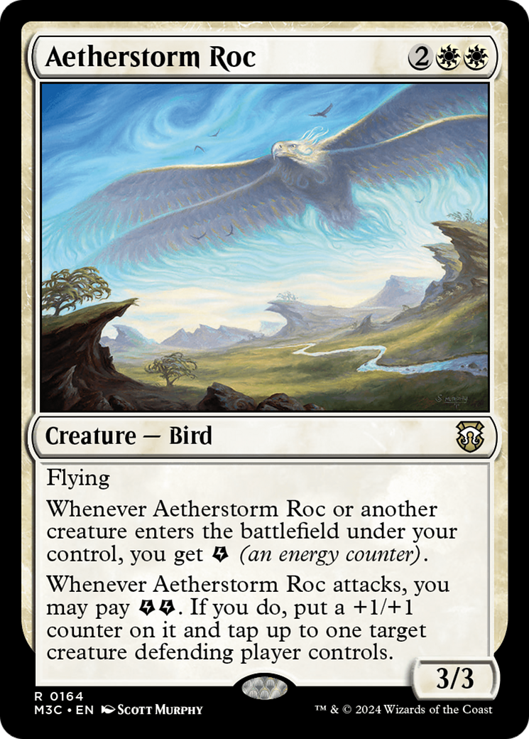 Aetherstorm Roc (M3C-164) [Modern Horizons 3 Commander] MTG Single Wizards of the Coast