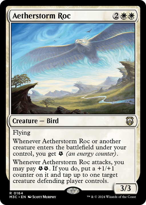 Aetherstorm Roc (M3C-164) [Modern Horizons 3 Commander] MTG Single Wizards of the Coast