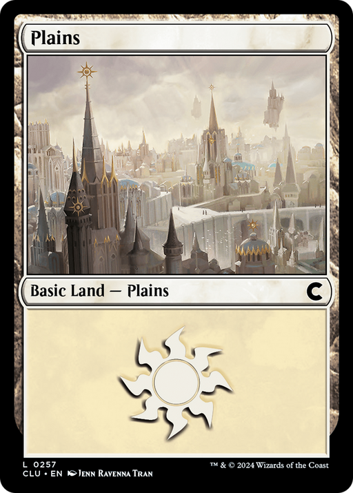 Plains (0257) (CLU-257) [Ravnica: Clue Edition] MTG Single Wizards of the Coast
