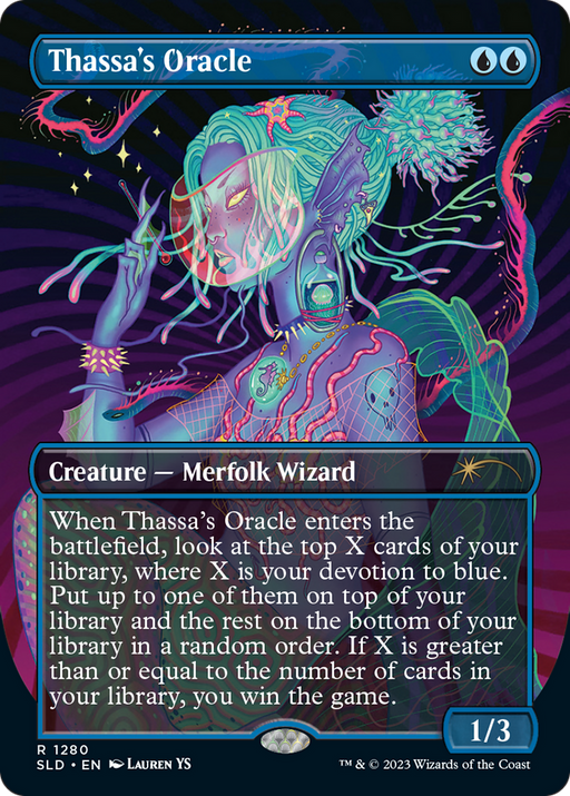 Thassa's Oracle (SLD-1280) [Secret Lair Drop] (Borderless) MTG Single Wizards of the Coast