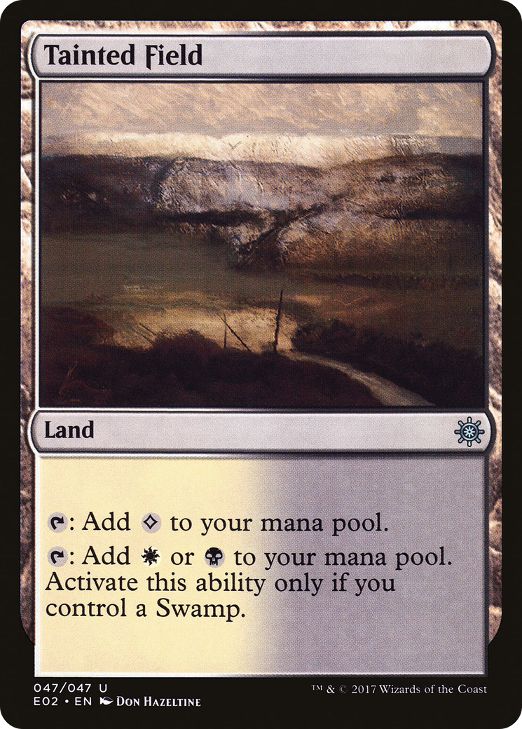 Tainted Field (E02-047) [Misc] Explorers of Ixalan MTG Single Wizards of the Coast