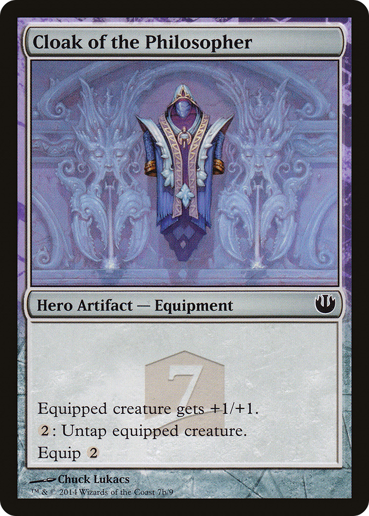 Cloak of the Philosopher (HERO-) [Misc] Journey into Nyx Hero's Path MTG Single Wizards of the Coast