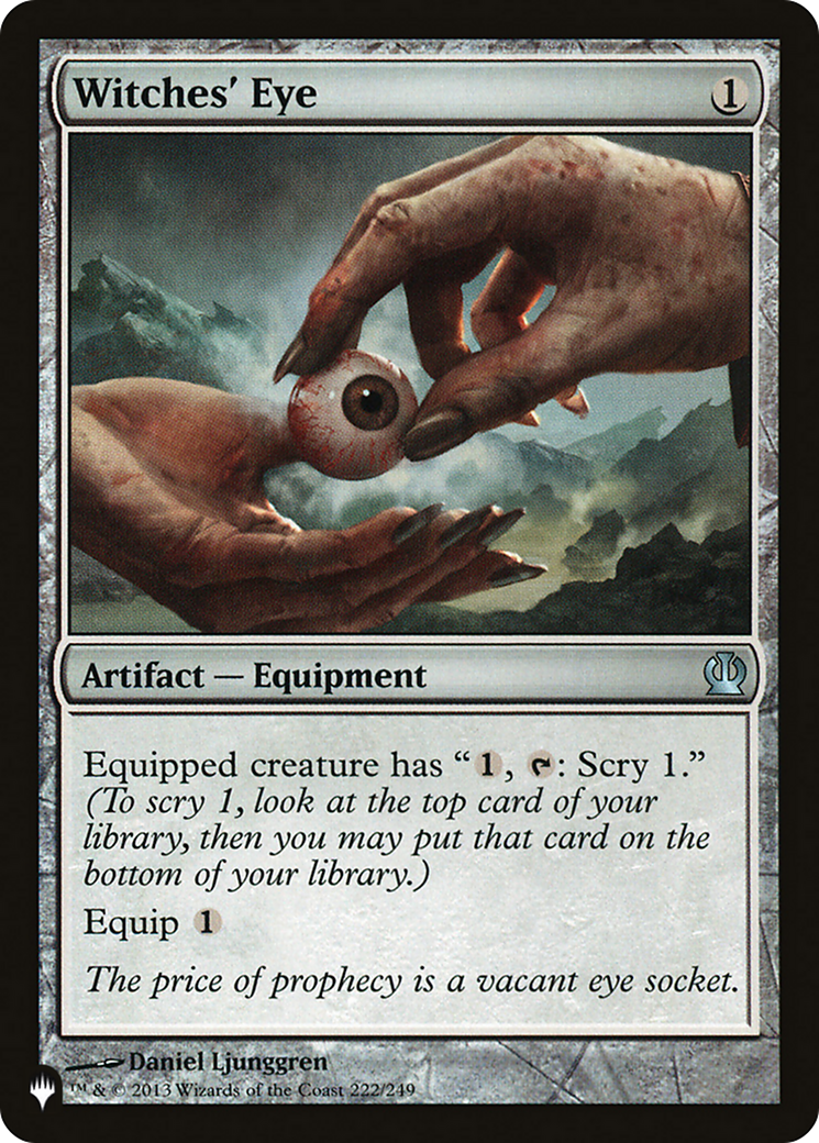 Witches' Eye (LIST-THS-222) [Mystery Booster] The List MTG Single Wizards of the Coast