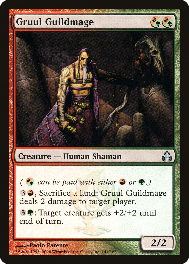 Gruul Guildmage (GPT-144) [Guildpact] MTG Single Wizards of the Coast