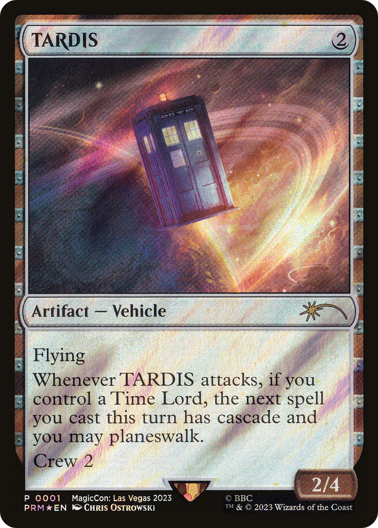 TARDIS (MagicCon: Las Vegas 2023) (UMP-001) [Misc] MagicFest 2023 Foil MTG Single Wizards of the Coast