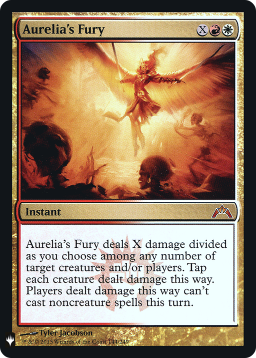 Aurelia's Fury (LIST-144) [Mystery Booster] The List Foil MTG Single Wizards of the Coast