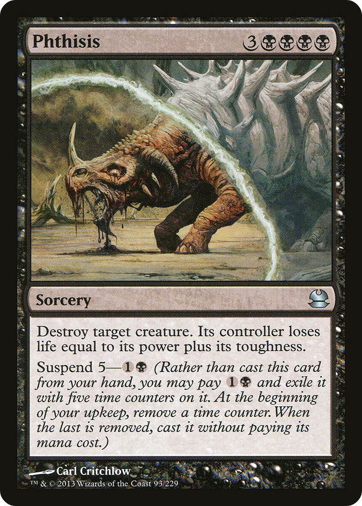 Phthisis (MMA-093) [Modern Masters] MTG Single Modern Masters