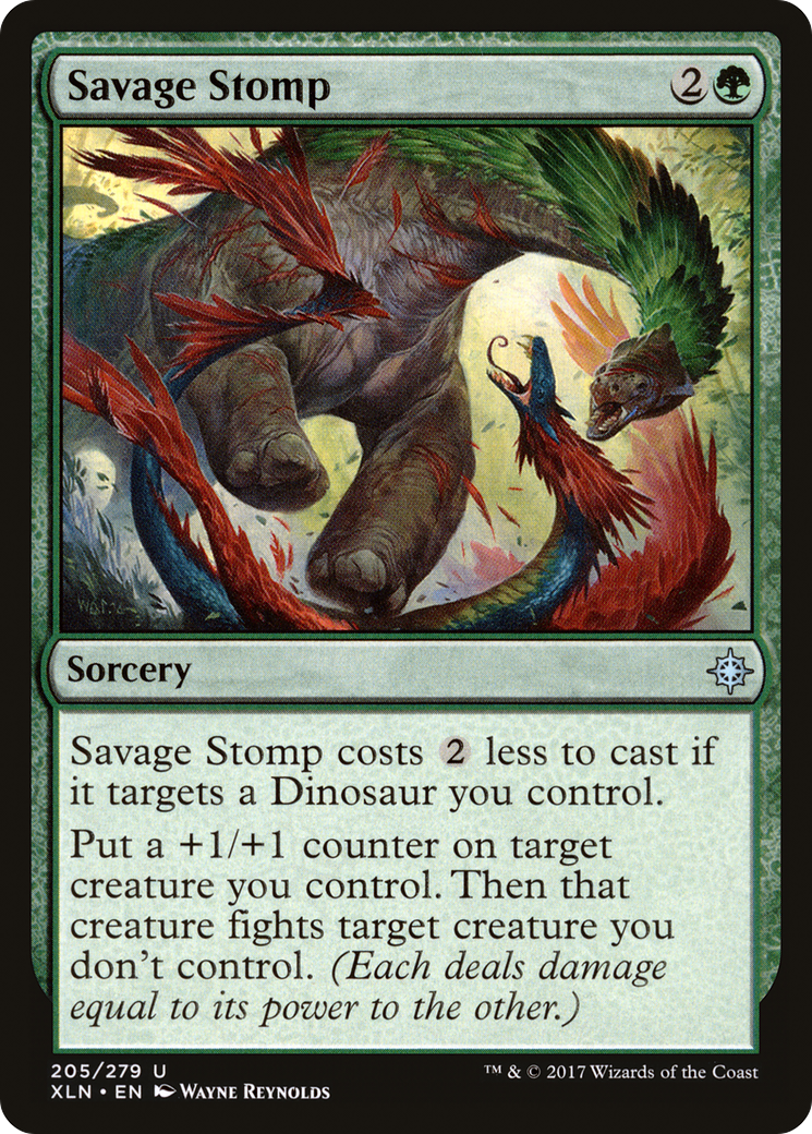 Savage Stomp (XLN-205) [Ixalan] MTG Single Wizards of the Coast