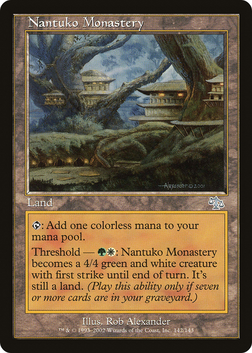 Nantuko Monastery (JUD-142) [Judgment] MTG Single Wizards of the Coast