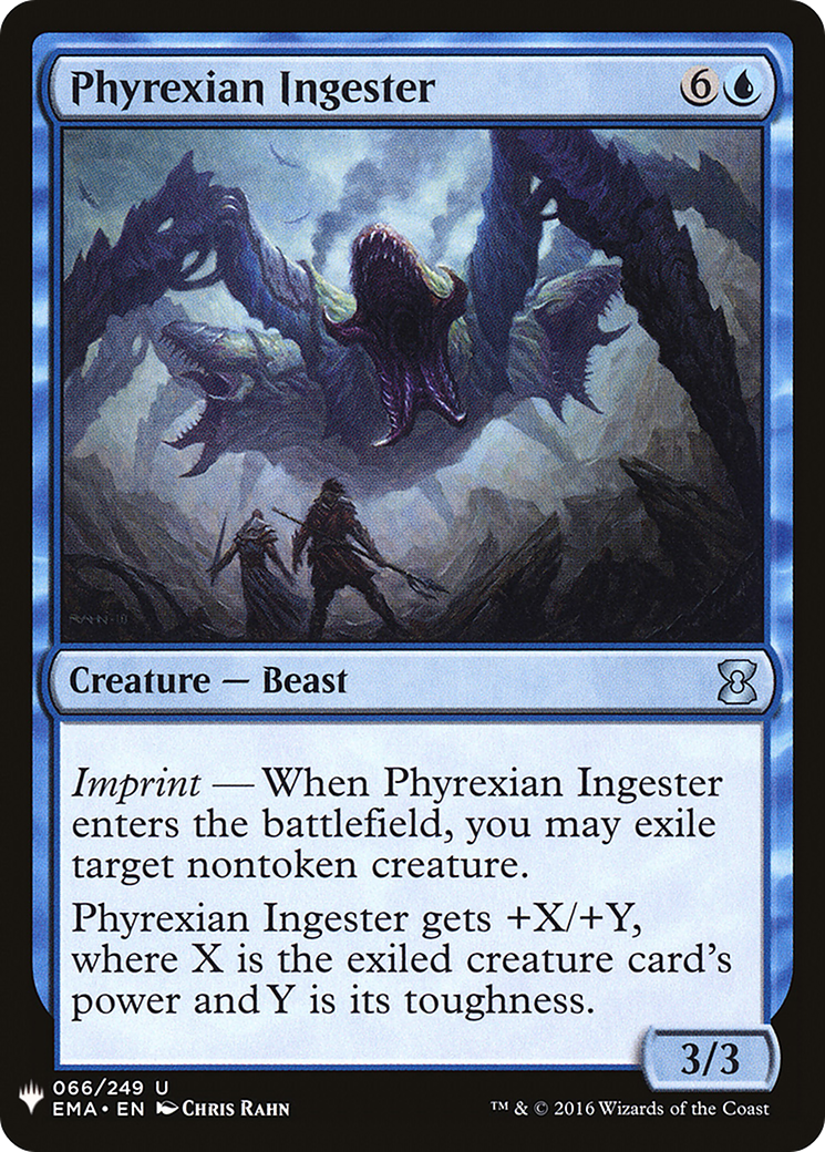 Phyrexian Ingester (LIST-EMA-66) [Mystery Booster] The List MTG Single Wizards of the Coast