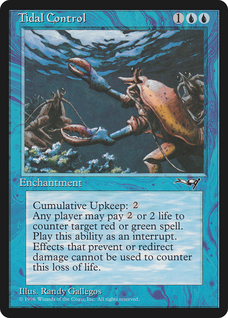 Tidal Control (ALL-040) [Alliances] MTG Single Wizards of the Coast