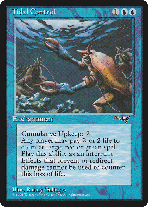 Tidal Control (ALL-040) [Alliances] MTG Single Wizards of the Coast