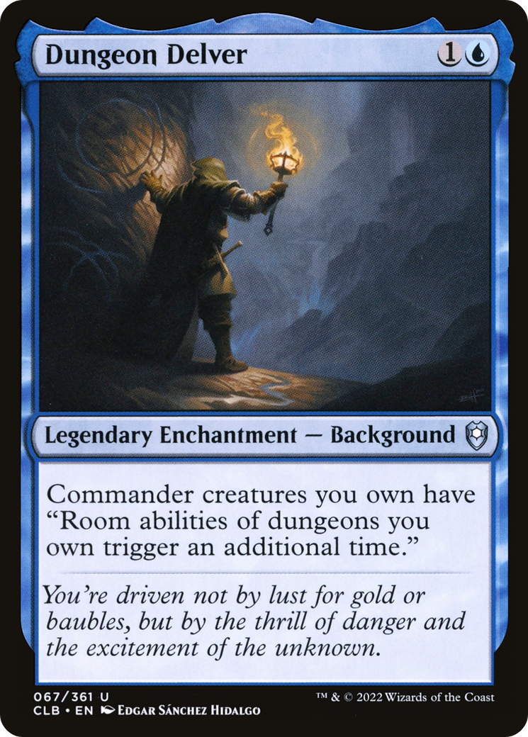 Dungeon Delver (CLB-067) [Commander Legends: Battle for Baldur's Gate] Foil MTG Single Wizards of the Coast