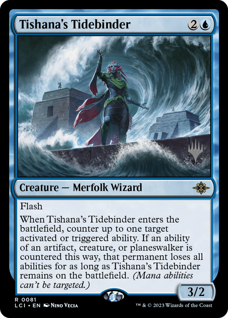 Tishana's Tidebinder (PPLCI-081) [The Lost Caverns of Ixalan Promos] Foil MTG Single Wizards of the Coast