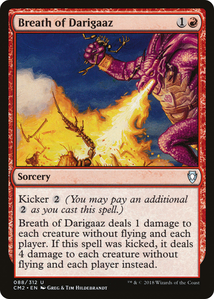 Breath of Darigaaz (CM2-088) [Commander Anthology Volume II] MTG Single Wizards of the Coast
