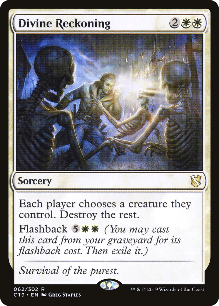 Divine Reckoning (C19-062) [Commander 2019] MTG Single Wizards of the Coast