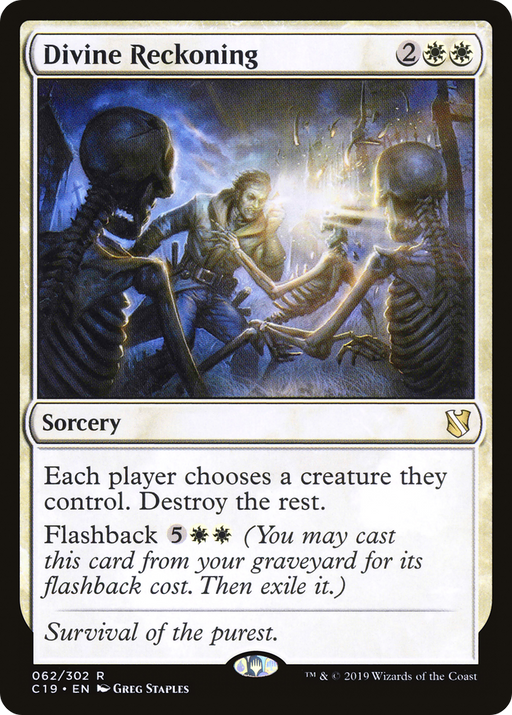 Divine Reckoning (C19-062) [Commander 2019] MTG Single Wizards of the Coast