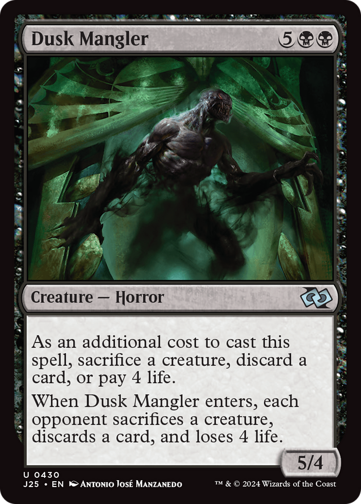 Dusk Mangler (J25-430) [Foundations Jumpstart] MTG Single Wizards of the Coast