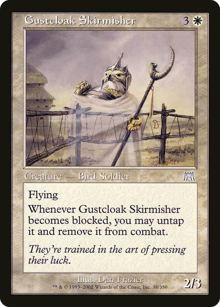 Gustcloak Skirmisher (ONS-038) [Onslaught] MTG Single Wizards of the Coast