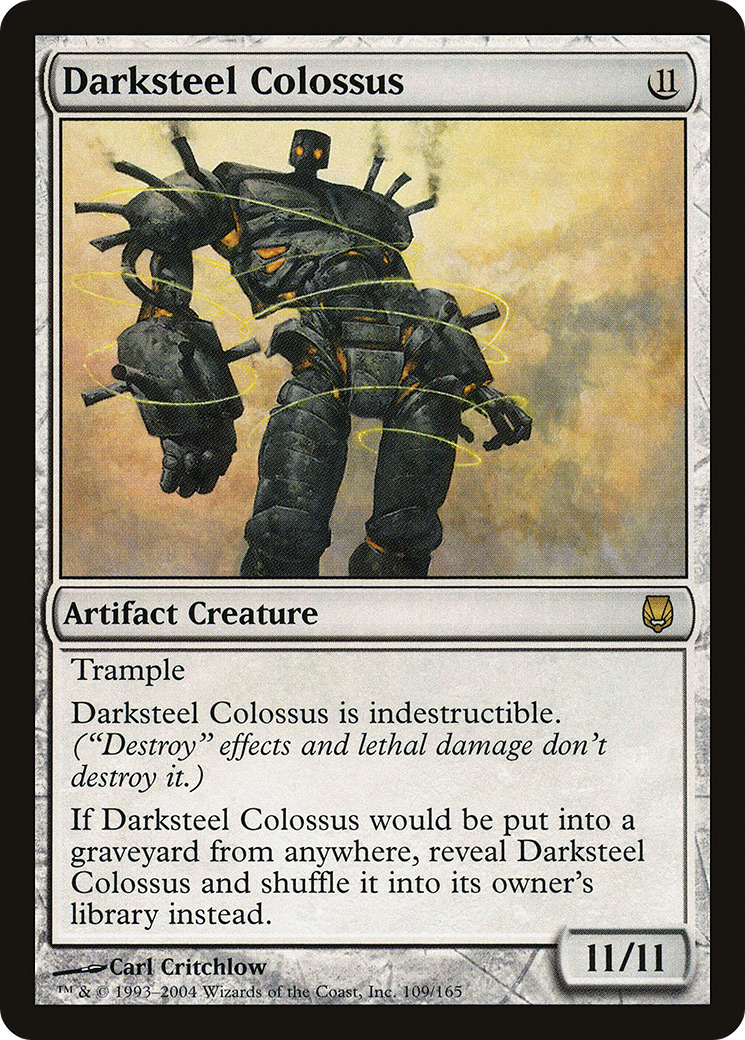 Darksteel Colossus (DST-109) [Darksteel] MTG Single Wizards of the Coast