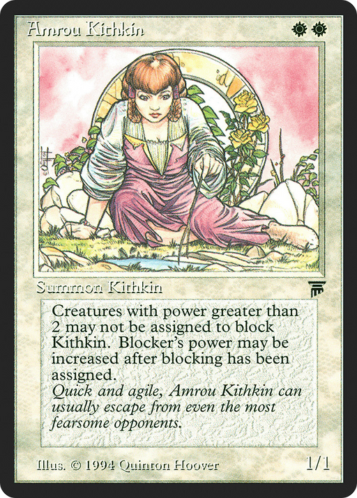 Amrou Kithkin (LEG-003) [Oldschool] Legends MTG Single Wizards of the Coast