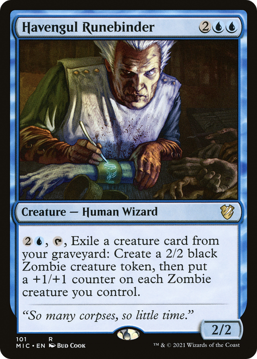 Havengul Runebinder (MIC-101) [Midnight Hunt Commander] MTG Single Wizards of the Coast
