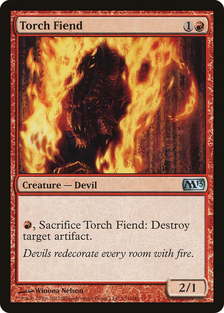 Torch Fiend (M13-151) [Magic 2013] MTG Single Wizards of the Coast