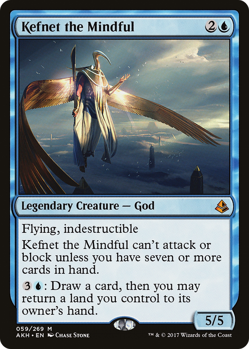 Kefnet the Mindful (AKH-059) [Amonkhet] MTG Single Wizards of the Coast