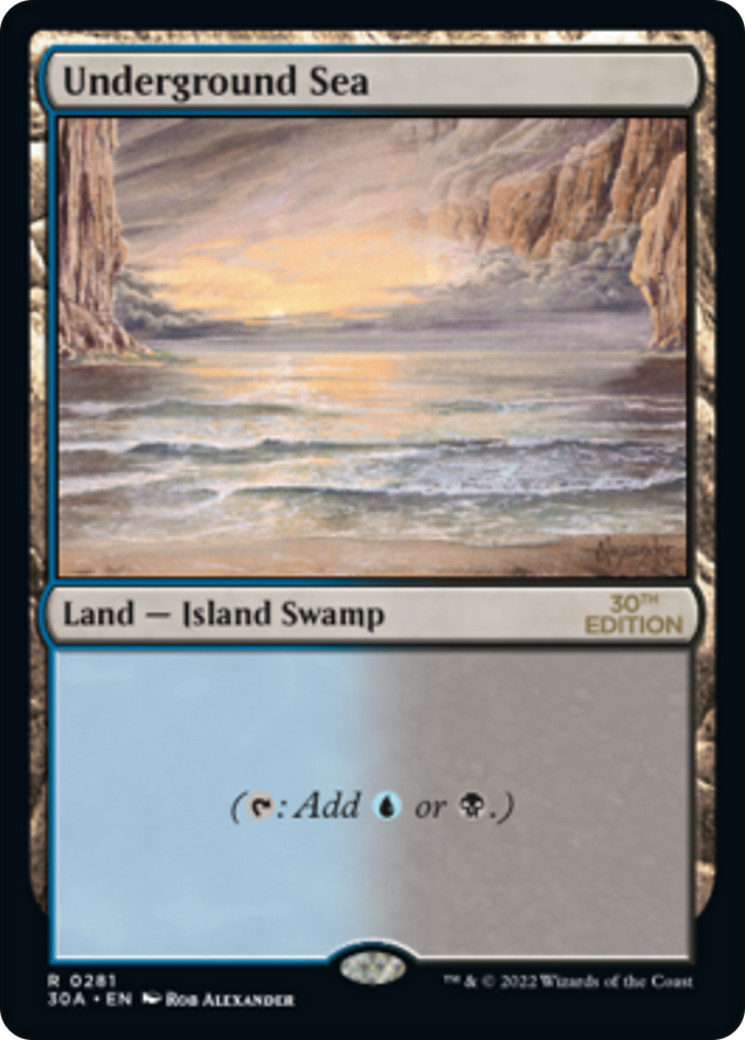 Underground Sea (30A-281) [30th Anniversary Edition] MTG Single Wizards of the Coast