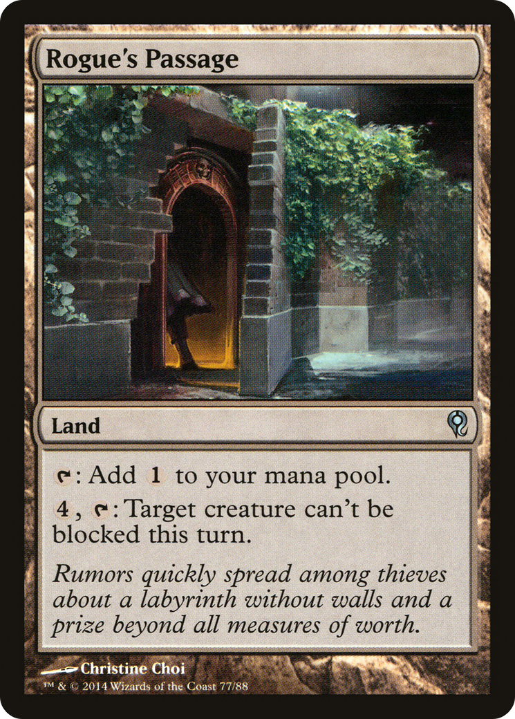 Rogue's Passage (DDM-077) [Misc] Duel Decks: Jace vs. Vraska MTG Single Wizards of the Coast