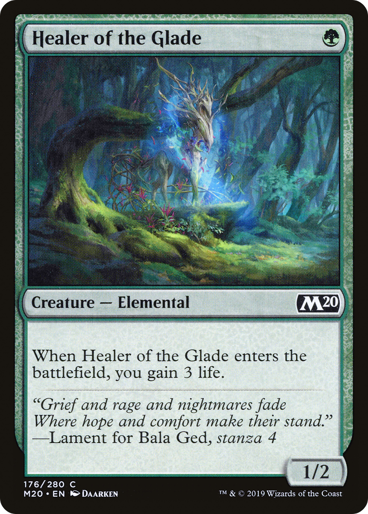 Healer of the Glade (M20-176) [Core Set 2020] MTG Single Wizards of the Coast